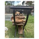 Old Country Steel Lone Star Log Rack