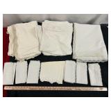 Vintage Lace Edge Table Linens - Table Covers