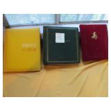 3pc Vintage Photo Albums & Photos