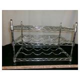 Coutertop Stainless Steel Metro Wine / Bottle Rack