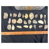 Stone Artifacts - Texas Knapped Flint & Points