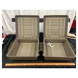 2pc MTM Case-Gard Ammo Storage Crates