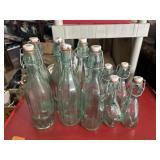 10pc Swing Top Glass Bottles - Unused