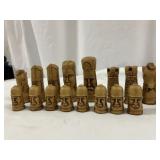 'Gothic' Chess Men Set by Peter Ganine