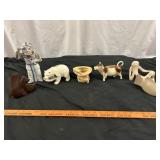 7pc Animal & Fish Figures & Figurals