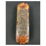 Antique Asian Tortoise Shell Clothes Brush