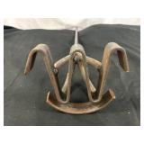 Wrought Iron 'Rocking W' Branding Iron