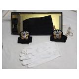 US Navy Captain's Hat Badges & Dress Accessories