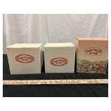 3pc David Winters Cottages Scott Hine Minis