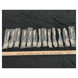 13 Original Colonies Collector Pewter Spoon Set