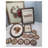 Hand Made Cross Stitch Embroidery Collection