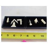 Vintage Masonic Miniature Tool Set in Gift Case