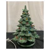 Gilcraft Lighted Ceramic Christmas Tree