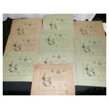 1894 Beautiful Britain 10pc Photograph Tour Books