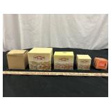 5pc David Winters Cottages Scott Hine Minis