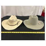 2pc Men's Western Hats - Stetson & Alamo Hats