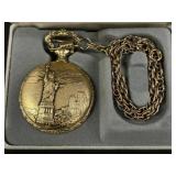 1986 Statue of Liberty Commemorative Pocket Watch