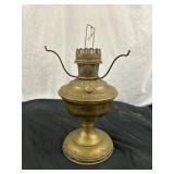 Aladdin #8 Antique Ornate Brass Kerosene Lamp