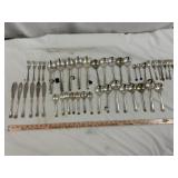 Vintage Silver Plate Flatware Bulk Lot Partial Set