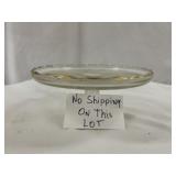 1950's Jeannette Glass Harp Pattern Cake Stand