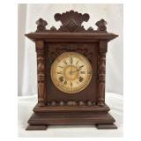 Antique Ansonia Seneca 8 Day Chime Mantle Clock
