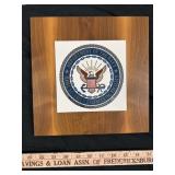 US Naval Security Engineering Facility Plaque