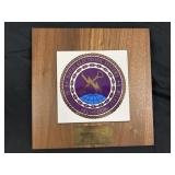 US Navy Electronic Security Vintage Wall Plaque