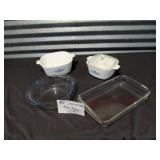 Corning Ware & Pyrex Glass Cook Ware