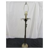 Monkeys on a Palm Tree Tropical Table Lamp