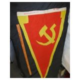 Soviet Union USSR Ship's Pennant Banner
