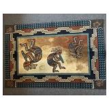 Native American Style Kokopelli Entry / Area Rug