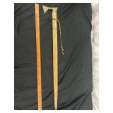 Traditional Central European Shepherd's Axe