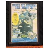 Johnny Nix Bull Riding Rodeo Poster Bandera TX