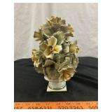 Vintage Capodimonte Style Porcelain Flowers