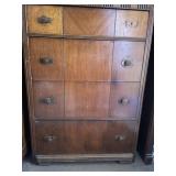 Mid Century 4 Drawer High Boy Dresser