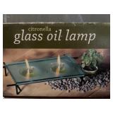 Patio Citronella Glass Oil Lamp Kit