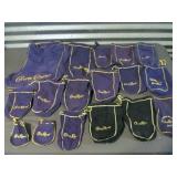 18pc Crown Royal Felt Bags