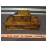 Vintage Wood jewelry Box Organizer