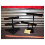 2pc Countertop Jewelry Displays / Bracelet Stands