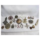 22pc Necklace Pendants / Charms