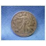 1940-P US Walking Liberty Silver Half Dollar