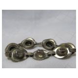 Sterling Silver Cowboy Hat Link Bracelet