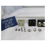 7 Pair Sterling Silver Earrings