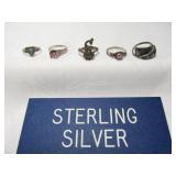 5pc Sterling Silver Lady