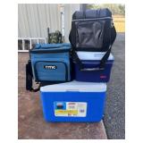 4pc Coolers / Ice Chests - Unused
