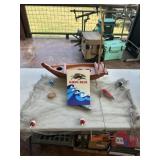 Kirin Beer Wood Sushi Boat Display - NOS