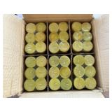 3 Cases  - NEW Scented Votive Candles