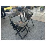 Pair of Game Winner Folding Dove Hunting Stools