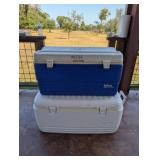 2pc Igloo Large Size Ice Chests / Coolers
