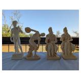 Vintage Italian Composite Classical Art Statues